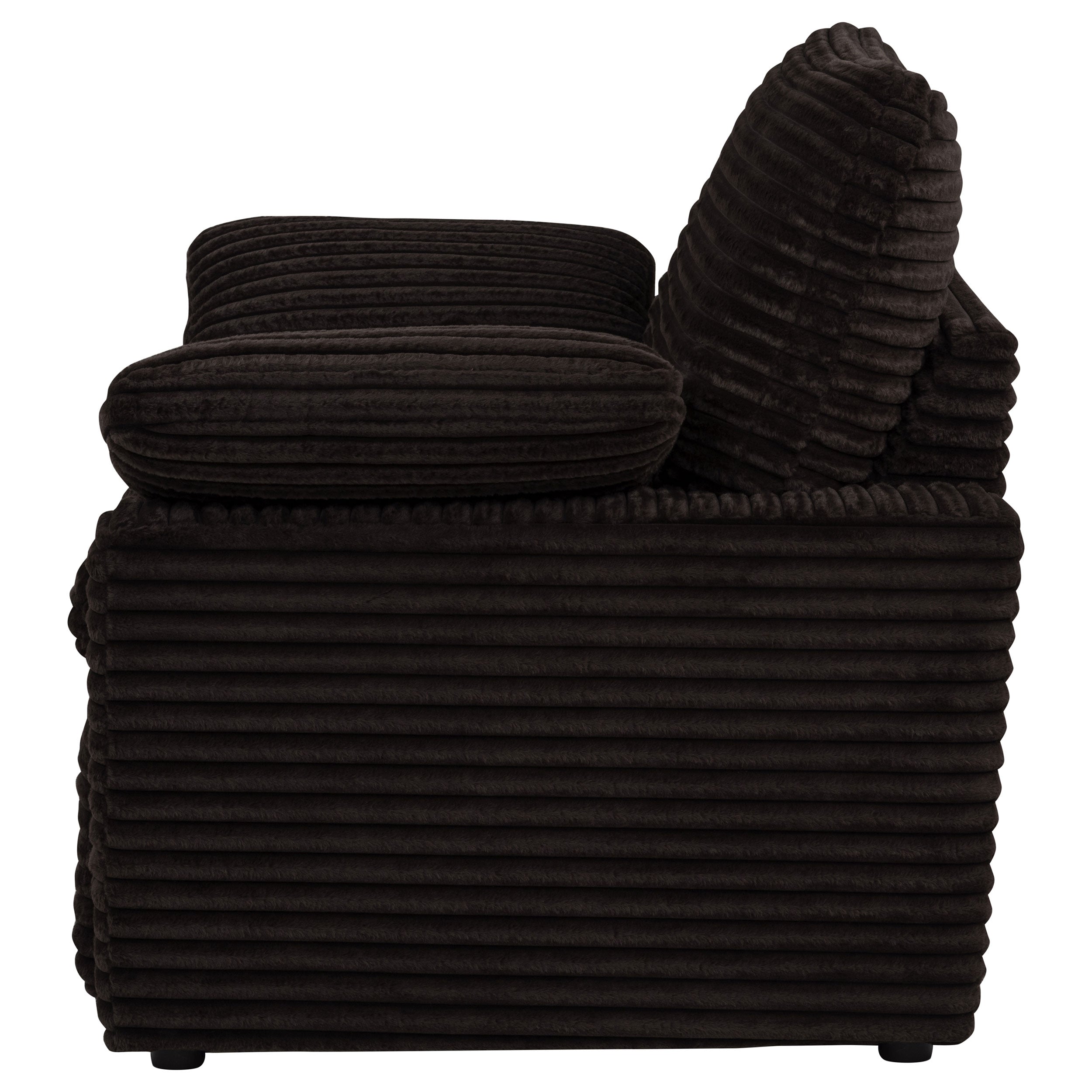 Collins Upholstered Power Recliner Chair Chocolate Brown — view 8