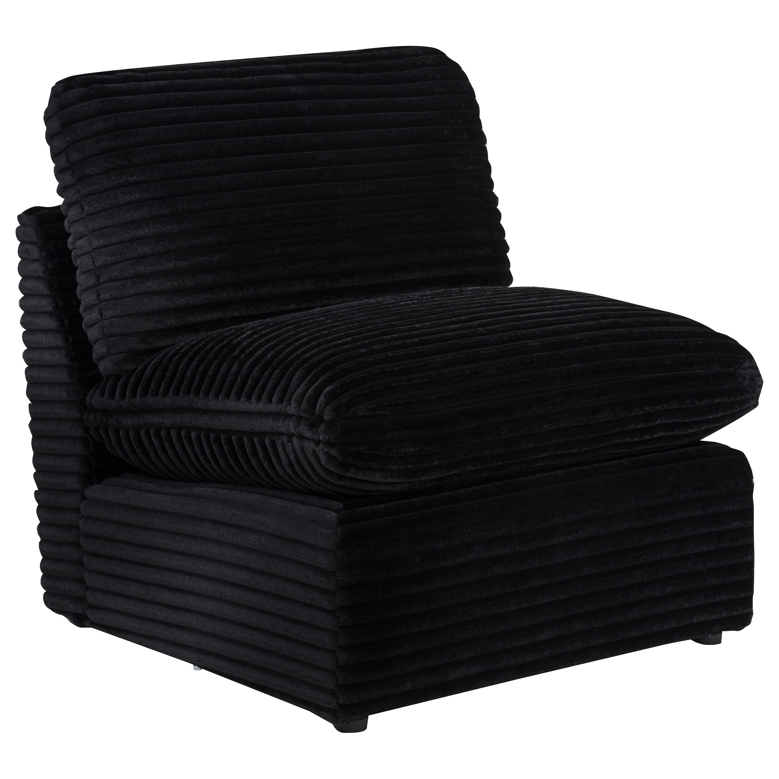 Collins 7-piece Modular Power Reclining Sectional Black — view 7