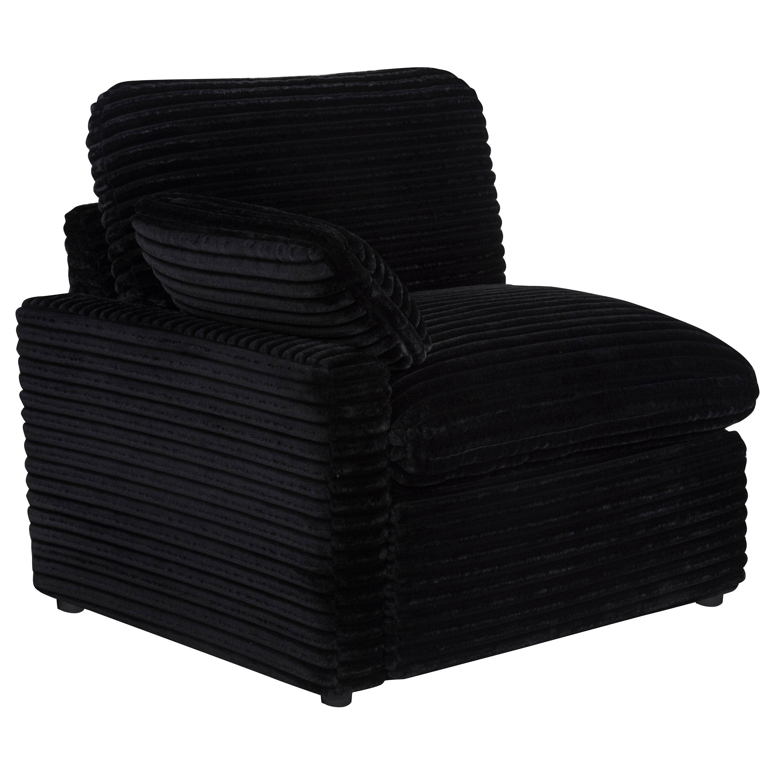 Collins Modular Power Loveseat Black — view 5