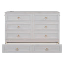 Murphy Bed With Large Drawers And Stylish Design