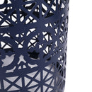 Modern Iron Solar Side Table With Built - In Light