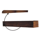 Lunar - 2 Drawer Floating Console - Chestnut