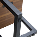 Perfectly Integrating Modern And Scandinavian Styles Double Deck Coffee Table - Walnut