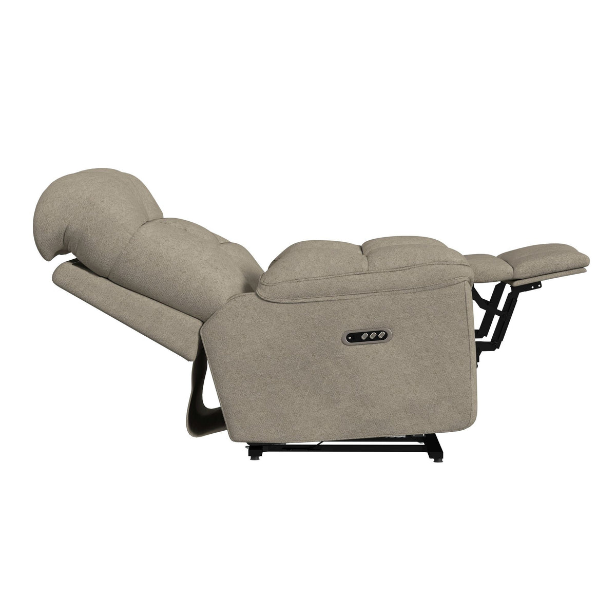 Kelsey P3 Recliner, Zero Gravity, Memory Foam in Bama Toast by Elements International, view 2