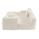 Cloud Sectional Sofa Upholstered Couch Free Combined Sofa