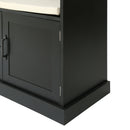 Hall Tree With 3 Hooks, Coat Hanger, Entryway Bench, Storage Bench, 3 In 1 Design