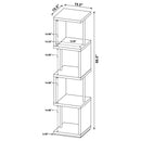 Baxter - 4-shelf Bookcase