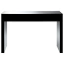 Gillian - Mirrored Acrylic Entryway Console Table - Silver - Atlantic Fine Furniture Inc