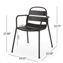 Terra Nova - Bistro Set - Matte Black