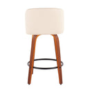 Toriano - Mid Century Modern, Counter Stool (Set of 2)