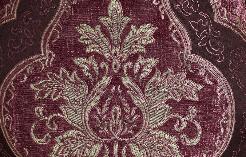 Bernadette - Side Chair (Set of 2) - Pattern Fabric & Gold
