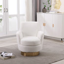 Teddy Swivel Barrel Chair, Swivel Accent Chairs Armchair For Living Room