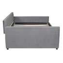 Upholstered Daybed With Slat Support