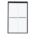 Modern Double Sliding Shower Enclosure, Tempered Glass
