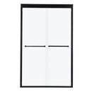 Modern Double Sliding Shower Enclosure, Tempered Glass