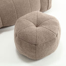 Soft Chenille Bean Bag Chair With High Resilient Foam