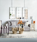 Traditional Decor Style Antique Glass Panel Mirror, Wall Mirror For Bathroom Entryway Console Lean Against Wall