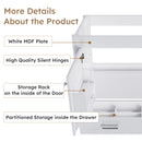 42" Bathroom Vanity Base With Doors And Drawer - White