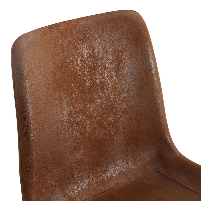 Modern Medieval Style Restaurant Cushioned Chairs With Suede Backrests