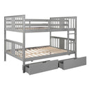 Bunk Bed With Ladder For Bedroom, Guest Room Furniture