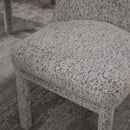 Wide Minimalist Dining Chair