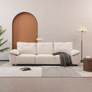 Modern Sofa With Removable Pillowcase And Backrest