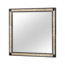 Lively - Mirror With Glitter Detail - Black