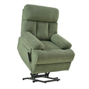 Oversized Power Lift Recliner Chai With Remote Control, Side Pocket, Spacious Seat