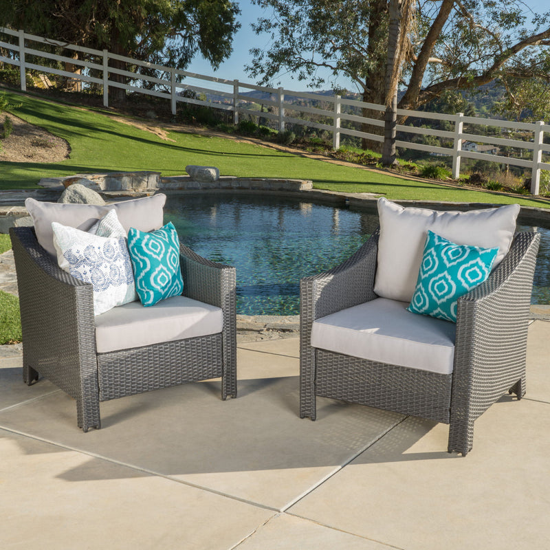 Antibes - Armchair With Water Resistant Cushions