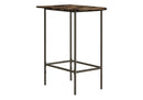 Home Bar Table With Bar Height Small Rectangular For Kitchen