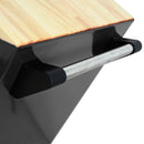 9 Drawer Multifunctional Steel Tool Cart With Wheels And Wooden Top