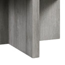 Uster - Coffee Table With Four Storage Stools - Gray