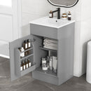 Bathroom Vanity With Sink, Cabinet With Adjustable Shelf