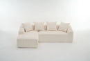 Combined 3 Seater Sofa With 4 Pillows