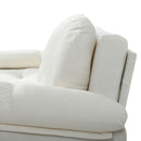 Modern Convertible Sleeper Sofa Bed With Pull-Out Queen Design, Side Storage & Thick Cushions