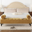 Lewis Bolster - Arm Entryway Bench