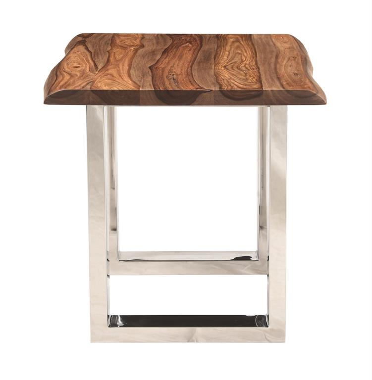 Henderson Solid Wood Live Edge Top End Accent Table