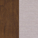 Everton - 5 Piece Round Dining Table Set - Dark Walnut