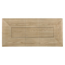 Farmhouse Wooden Kitchen Table With Removable Leaf