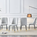 Modern Chair With Metal Legs