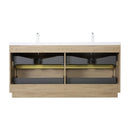 Bathin Freestanding Bathroom Vanity With Double Sinks, Bathroom Storage Vanity Cabinet With Stone Resin Countertop And Soft Close Drawers