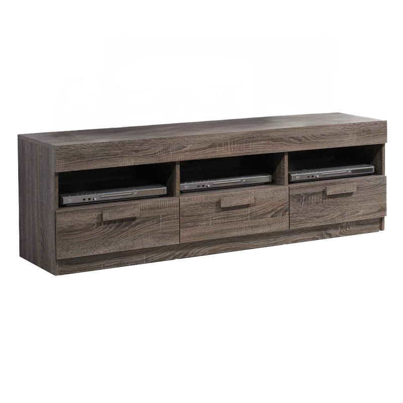 Alvin - TV Stand - Rustic Oak