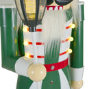 Classic Nutcracker Holiday Decor, Durable Construction - Green / Red / White