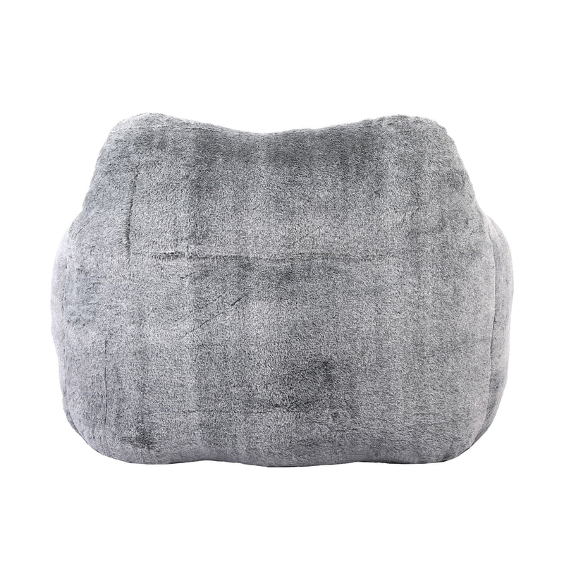 Beanbag Sofa Chair With Armrests Stuffed High Density Foam