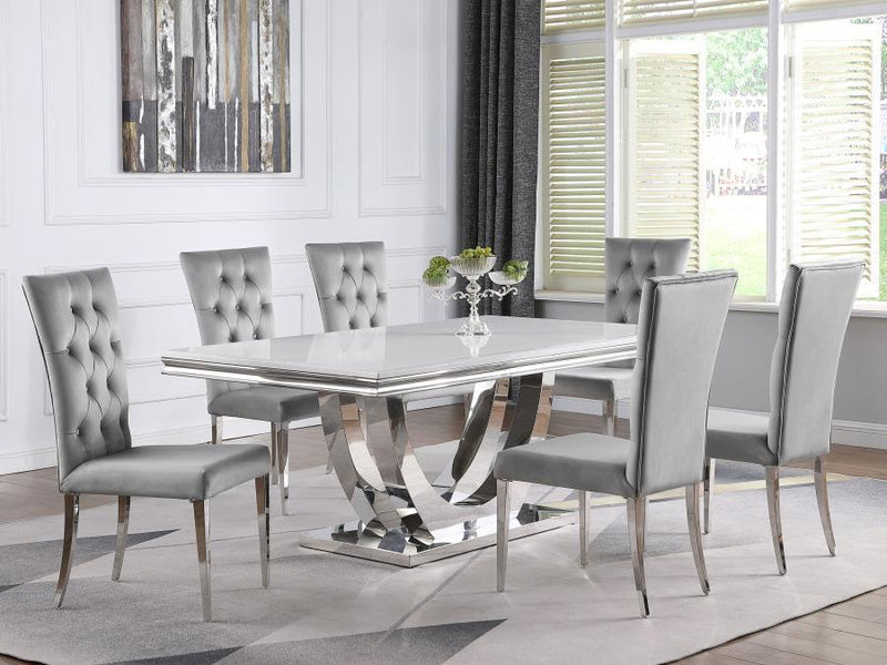 Kerwin - Velvet Upholstered Dining Side Chair (Set of 2)