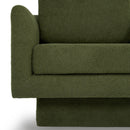 360° Modern Swivel Accent Chair Round Armchair, Thick Padded Single Lounge Sofa Upholstered Comfy