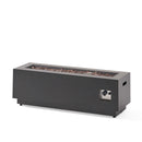 Modern Rectangular Iron Fire Pit 50,000 Btu