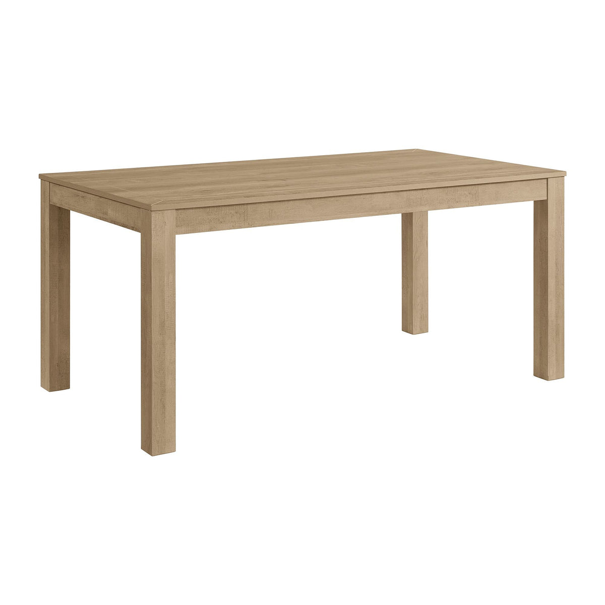 Eleanor 2.0 Rectangular Dining Table in Light Brown by Elements International, view 2