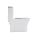1 Piece Toilet For Bathroom, Dual Flush 1.22/1.6 Gpf, Soft Closing Seat - White