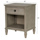 Victoria - Nightstand With Open Storage